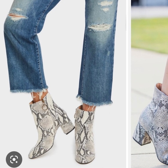 Able Snakeskin Bootie - Picture 2 of 6